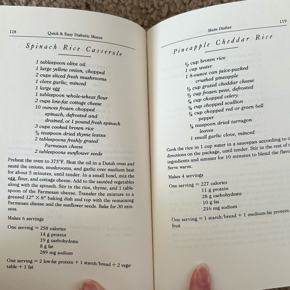 Quick & Easy Diabetic Menus Cookbook by Betty Wedman M.S., R.D. - Picture 4 of 6